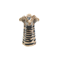 Vase Zebra ceramic