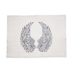 Placemat with angel wings