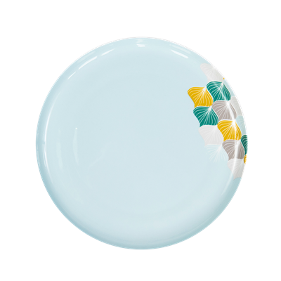 Porcelain plate, blue Balloon