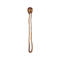 Spoon, double teak 22cm