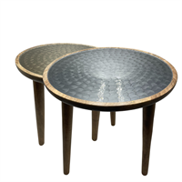 Tables S/2 Mangowood, 2 colors