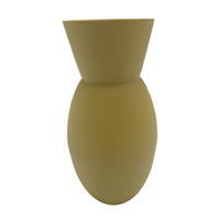Vase, Dull yellow iron