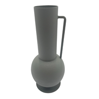 Vase, Olive green iron