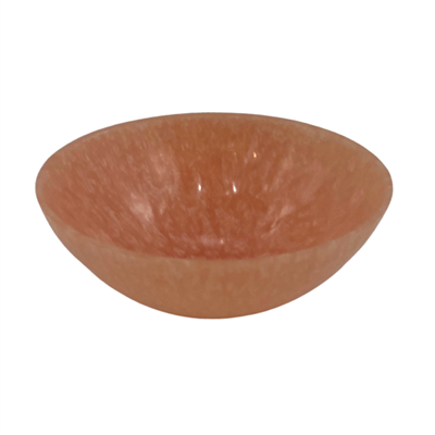Bowl resin small Peach 