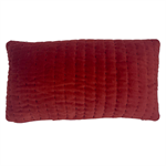 Cushion stitch rusty red, 30x50 incl filler