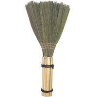 Broom w/bamboo handle 30-35cm 100% eco frendly