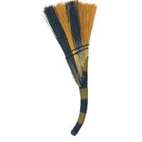 Broom                          Orang,black 30-35cm Natural fiber & jute cord 100% ECO friendly