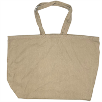 Shopping bag biscuit stoned wash 100% cotton